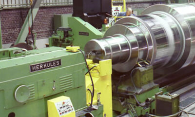 Isomat system provides full isolation for 300 tonne roll grinder